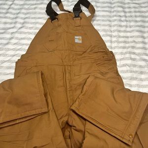 Carhartt FR Duck Bib Overall - Quilt Lined 32x32